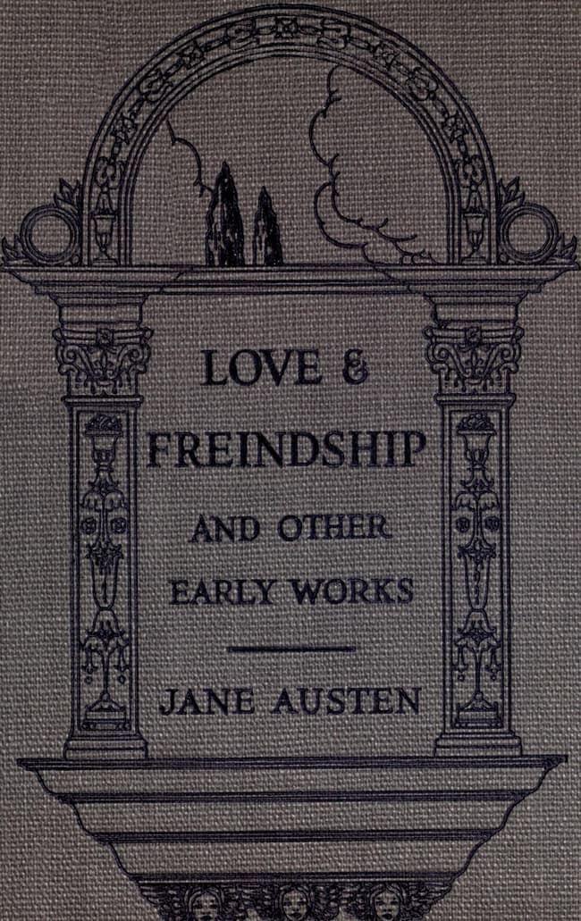 Cover of Love and Freindship