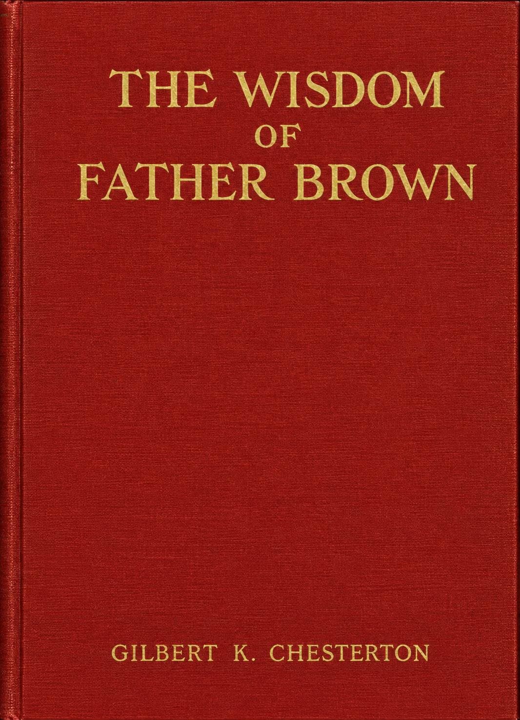Cover of The Wisdom of Father Brown