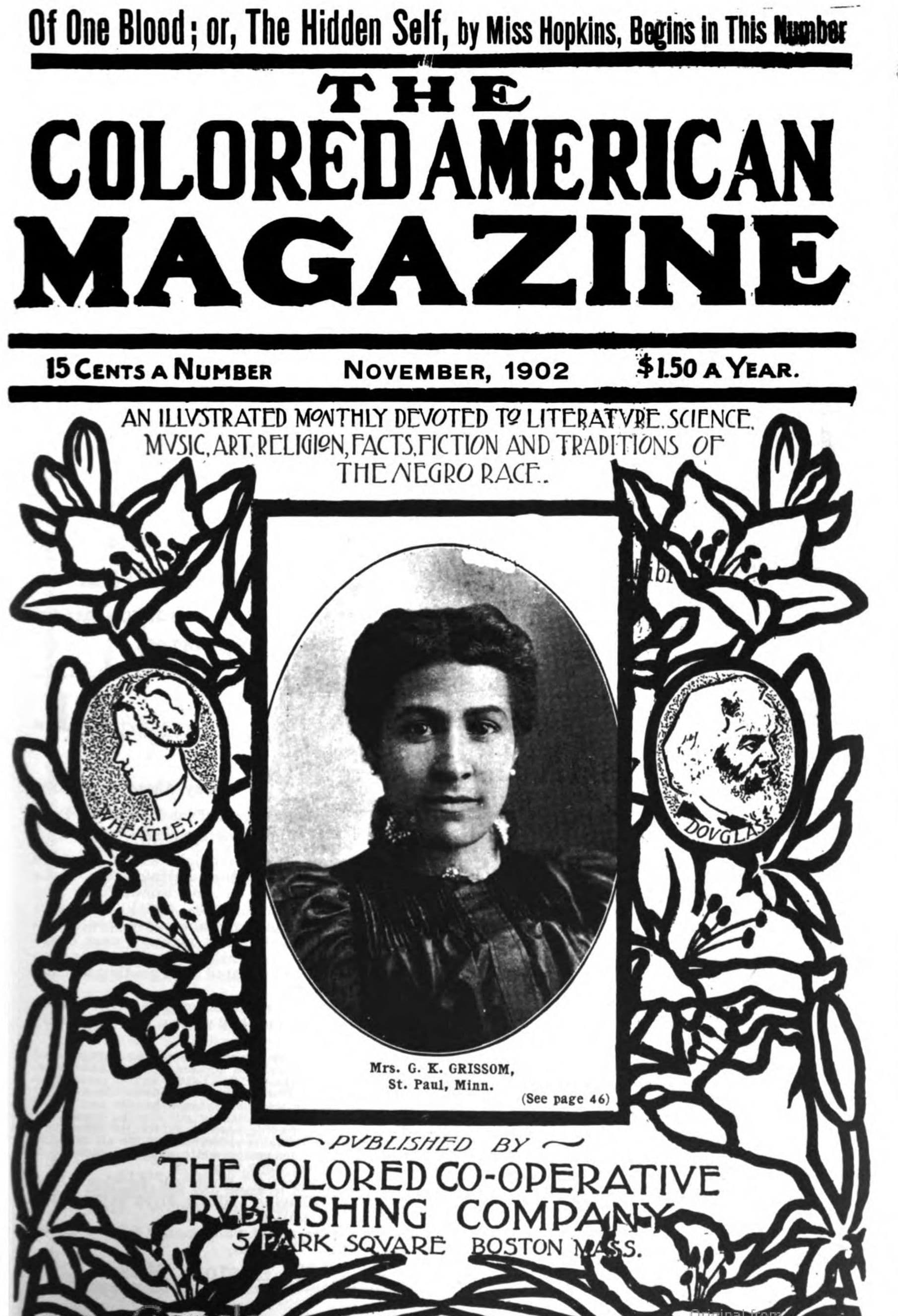 Cover of Of One Blood: Or, The Hidden Self